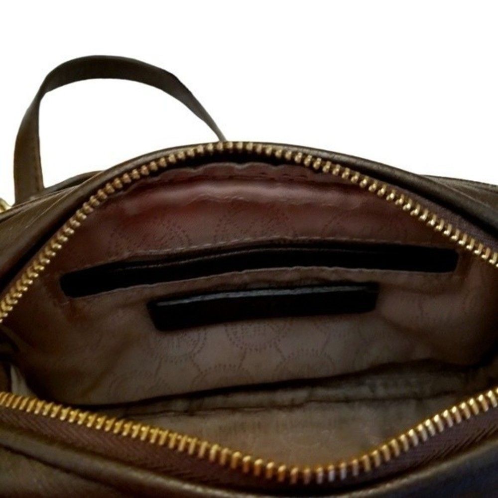 MICHAEL Michael Kors Duffle Camo Leather Hamilton Sm Crossbody Bag NWOT 10 0158 - Picture 4 of 9